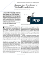 Globoidal Cam Indexing Servo Drive Control by IVSMFC With Load Torque Estimator - XEM