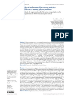 Intensity of Real Competitive Soccer Matches and Differences Among Player Positions