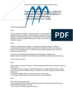 Pravilnik o Tehnickim Normativima Za Zastitu Elektroenergetskih Postrojenja I Uredjaja Od Pozara PDF