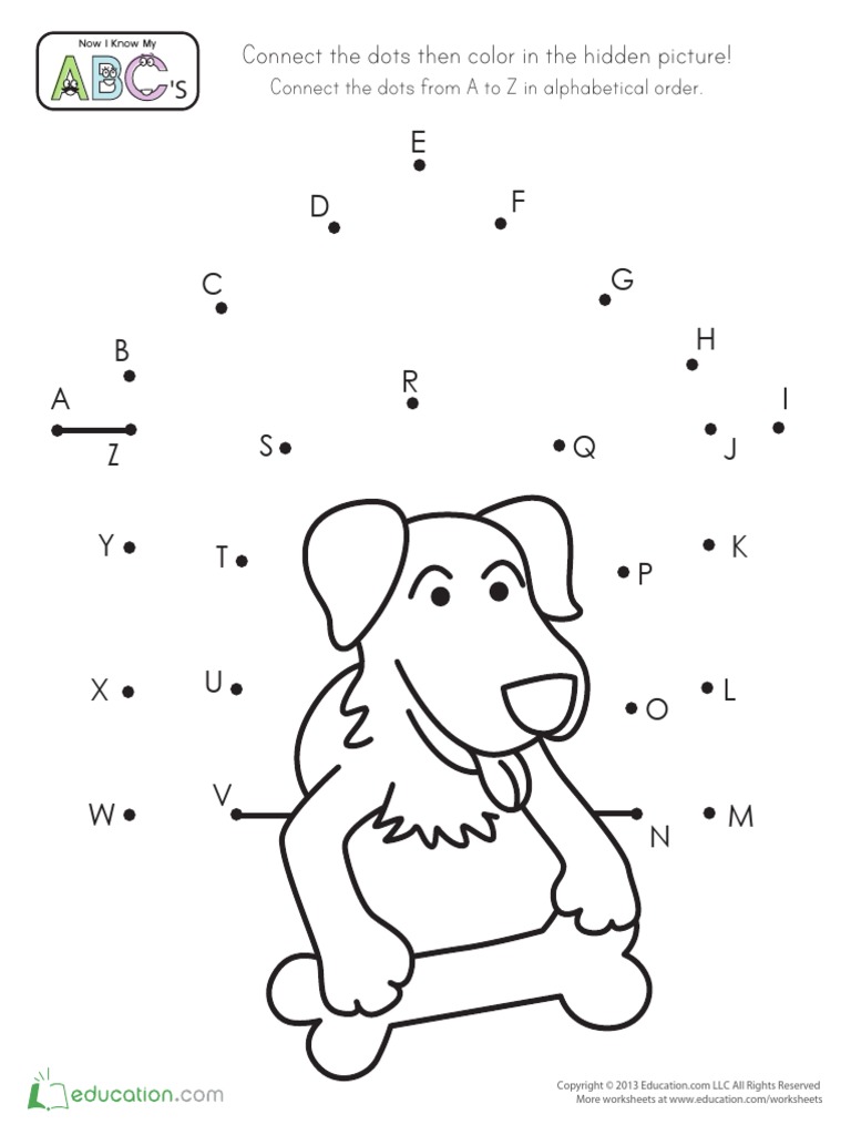Alphabet Dot To Dot Doghouse Pdf Pdf