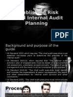 Establishing Risk Based Internal Audit Planning
