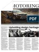 Motoring: Upholding Design Heritage