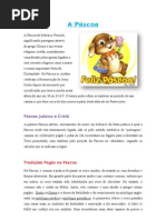 A Páscoa Do Hebraico Pessach, Significando Passagem