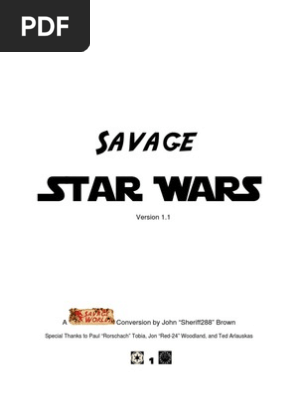 Savage Star Wars