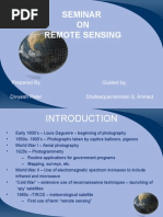 Remote Sensing