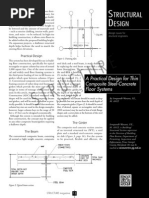 A Practical Design for Thin Composite Steel-Concrete Floor Systems