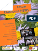 Estuar Clubhouse News NR 3 Iunie 2015