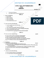 1st PU Biology Test Sep 2014 PDF