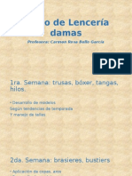 Curso de Lencería Damas