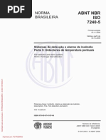 NBR ISO NBR ISO 7240-5