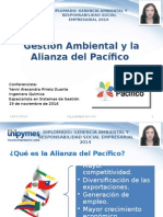 Gestión Ambiental y La Alianza Del Pacifico