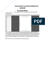 Convert AutoCAD Drawing To PDF