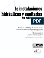 Código de Instalaciones Hidráulicas y Sanitarias en Edificaciones Costa Rica