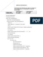 Ejercicio Propuestos II