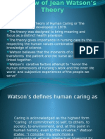 Watson's Philosophy and Science of Caring