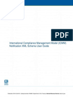 International Compliance Management Model (ICMM) Notification XML Schema User Guide