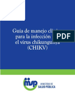 Guia de Manejo Clinico Para La Infeccion Por El Virus Chikungunya