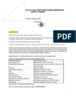 Configuraciones genéricas de cadenas de suministro