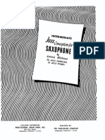 Sax Niehaus - Jazz Conception For Saxofone Vol 2 - Intermediate PDF