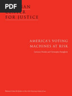 Download Americas Voting Machines at Risk by The Brennan Center for Justice SN280294142 doc pdf