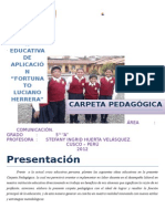 Carpeta Pedagógica Flh-2012