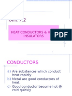 Unit 7.2 (Conductors and Insulator)