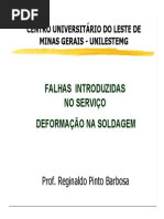 Deformação Na Soldagem
