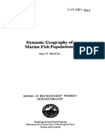 Dynamics Geography of Marine Fish Populations - Alec Maccall