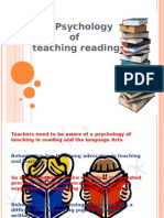 The Psychology of Teaching Reading