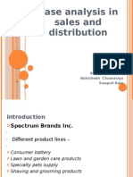 Case Analysis in Sales and Distribution