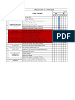 Cronograma de Actividades - Plan de Trabajo