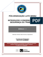 Introdução à Engenharia de Segurança do Trabalho