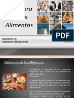 Deterioro de Los Alimentos PDF