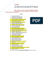 BSN 1 AY 2012-13 Resectioned For 2nd Sem PDF