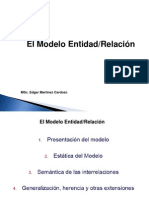 El Modelo Entidad-Relación.