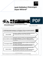 Kemendag Diseminasi Ekspor Mineral 2014