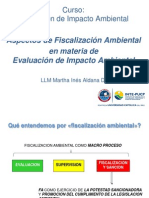 Fiscalización Ambiental en EIA