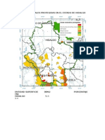 Areas Naturales Protegidas en El Estado de Hidalgo