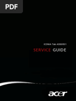 Acer Iconia Tab A500 Service Manual