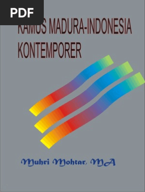 Kamus Madura Indonesia Kontemporer