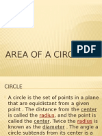 AREA of a circle.pptx