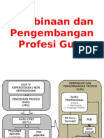 Pembinaan Dan Pengembangan Profesi Guru