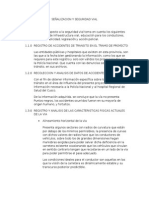 Señalizacion y Seguridad Vial - Mejoramiento de Carretera