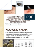 Acarosis y Asma. Dengue. Leishmania. Bartonelosis