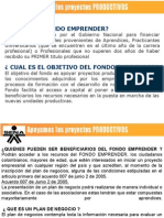 Fondo Emprender: financiación para emprendedores