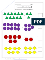 Count and Subtract The Shapes