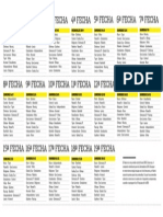 Torneo de Transición Fixture 2015