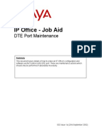 DTE Port Maintenence