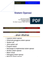 Struktur Sistem Operasi