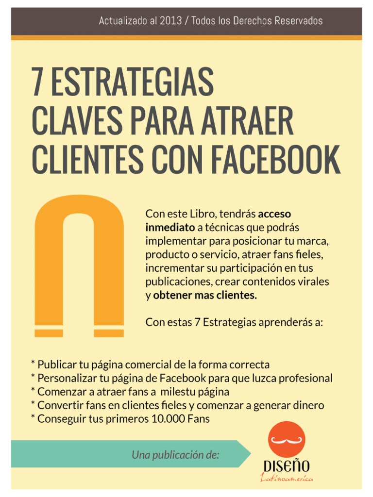 5 Estrategias Claves de Facebook | PDF | Facebook | Servicio de redes ...